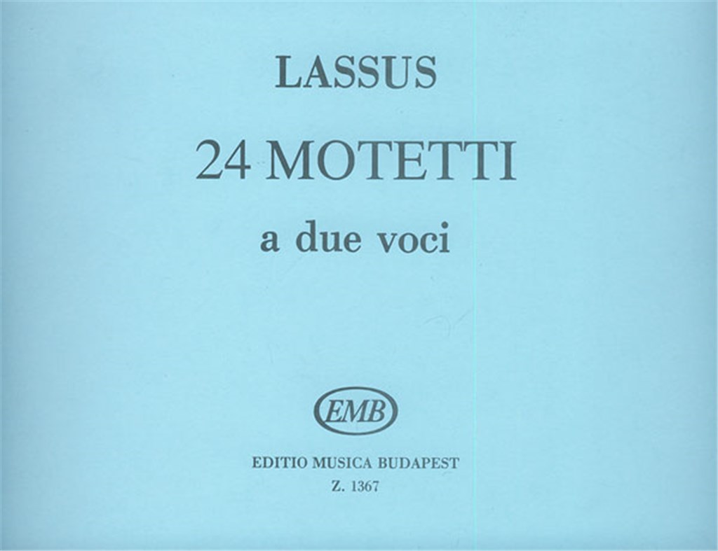 24 zweistimmige Motetten